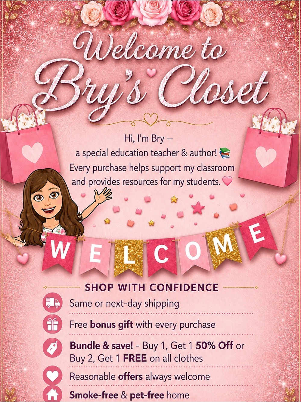 Welcome to My Closet!🛍🌸